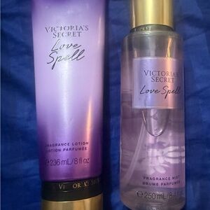 ‘Victoria's Secret’  Love Spell Lotion and Mist